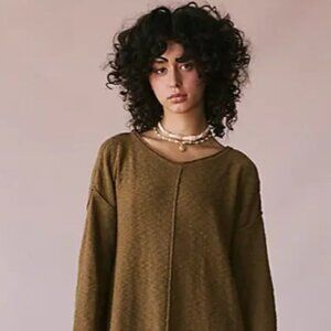 Free People Bri Sweater Maxi Dress - M